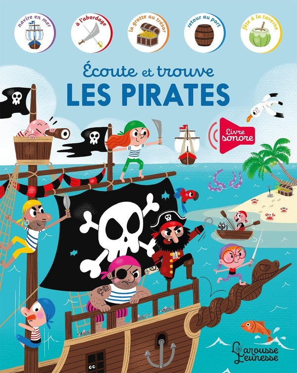 écoute et trouve les pirates