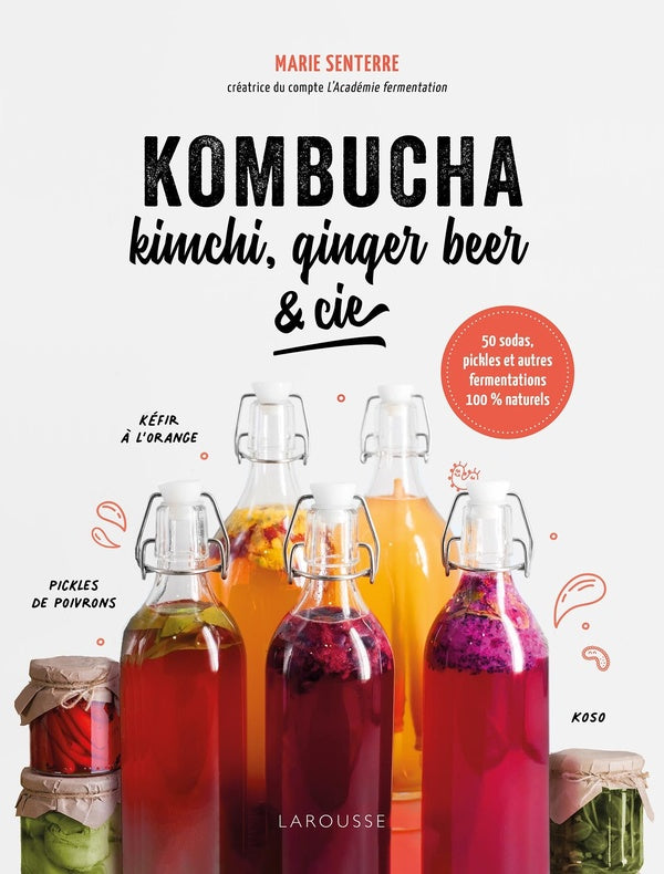 Kombucha, kimchi, ginger beer & cie : 50 sodas, pickles et autres fermentations 100% naturels