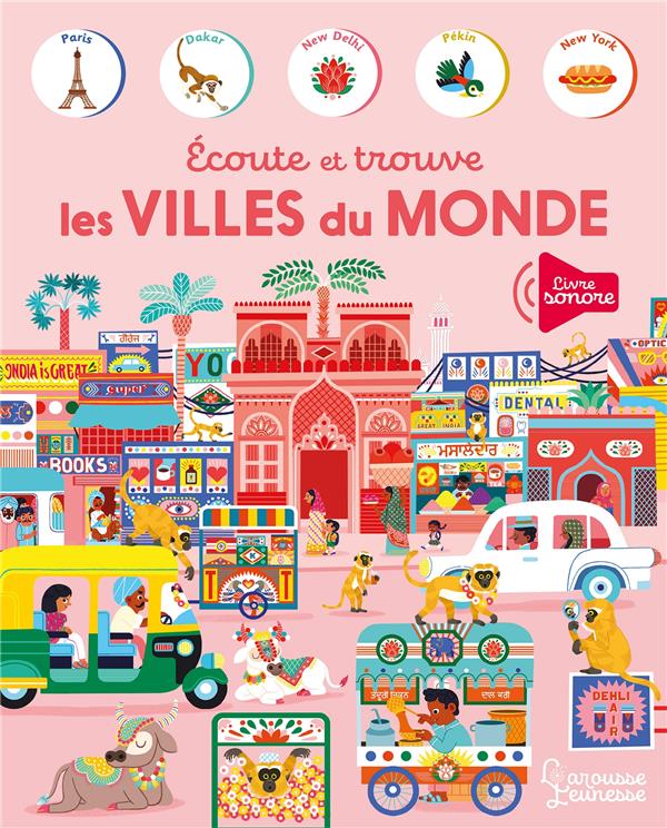 Écoute et trouve : Les villes du monde