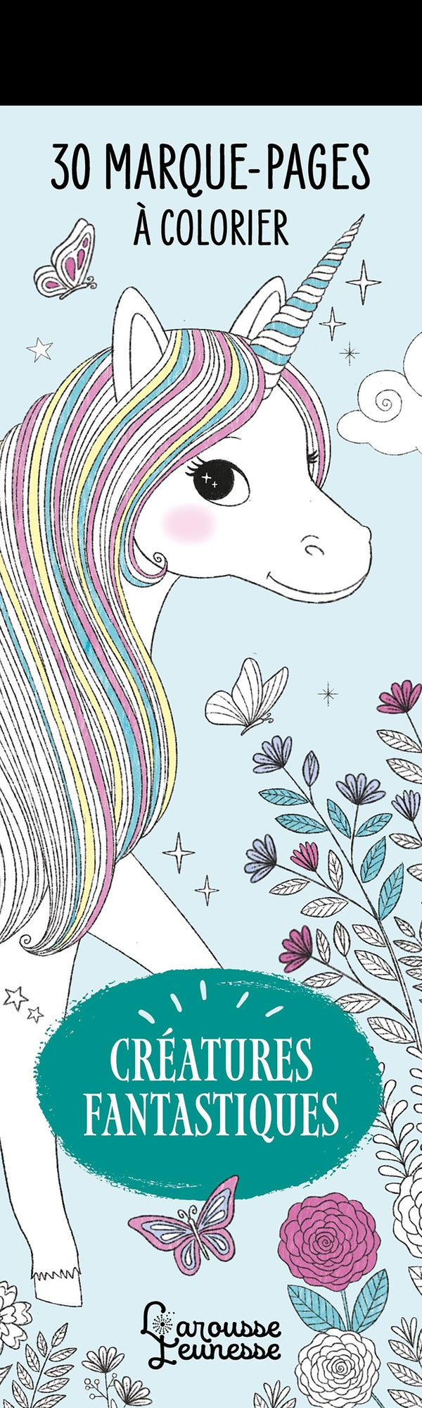 30 marque-pages à colorier : Créatures fantastiques