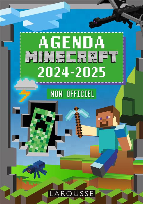 Minecraft : Agenda (édition 2024/2025)
