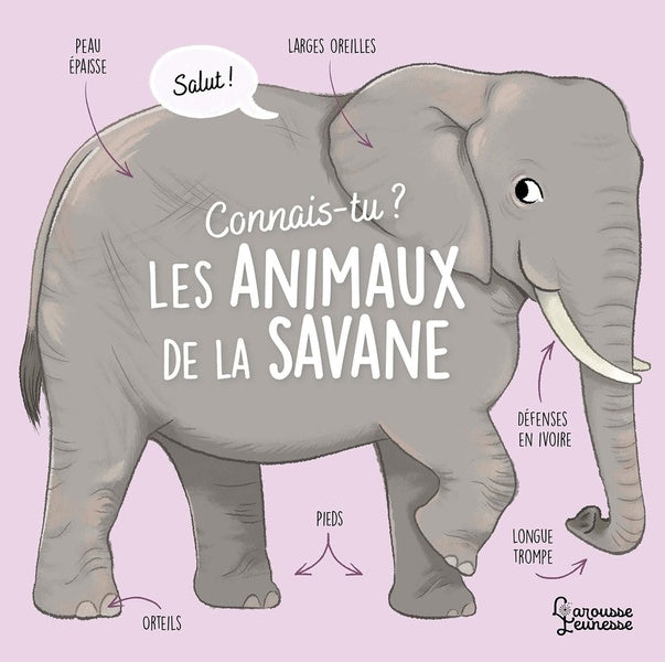 Connais-tu ? Les animaux de la savane