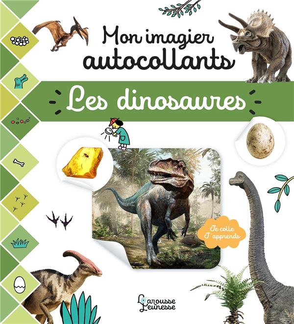 Mon imagier autocollants : Les dinosaures