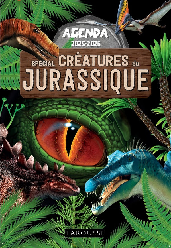 Agenda spécial créatures du Jurassique (édition 2025/2026)