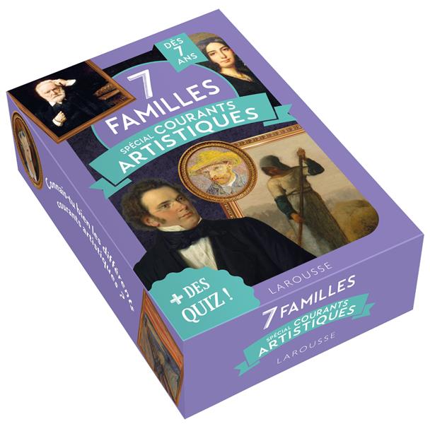 7 familles : Spécial Courants artistiques
