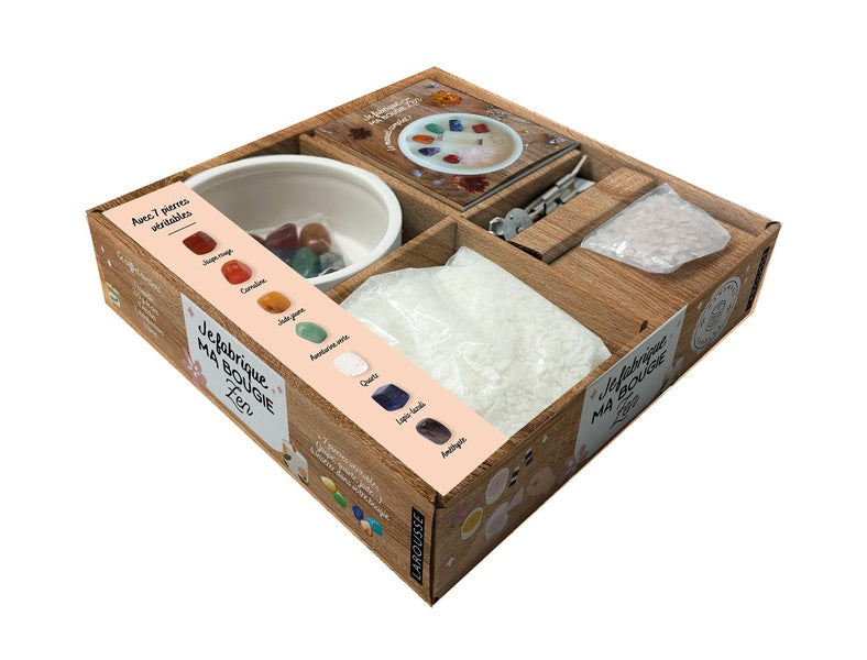 Je fabrique ma bougie zen