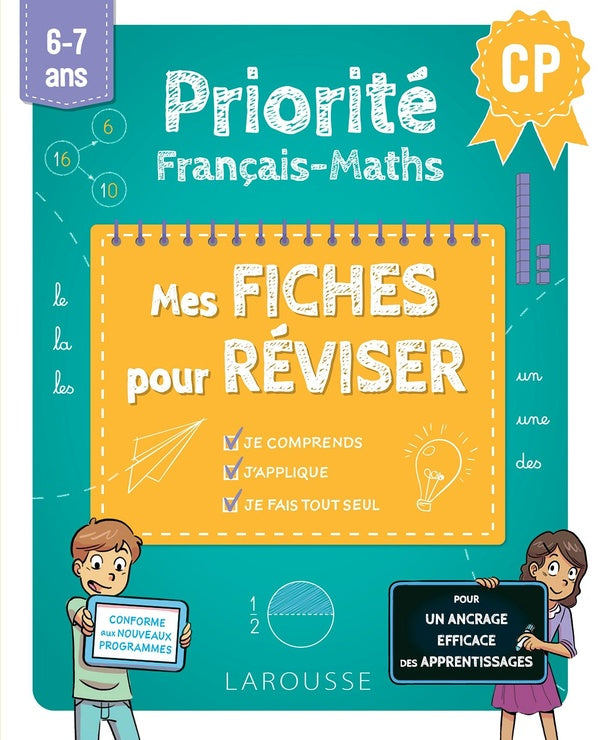 Priorité Français-Maths ; CP ; Mes fiches pour réviser