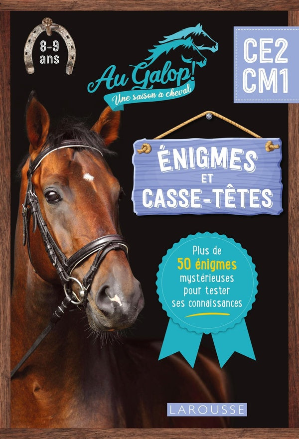 Énigmes et Casse-têtes Au Galop ; Du CE2 au CM1