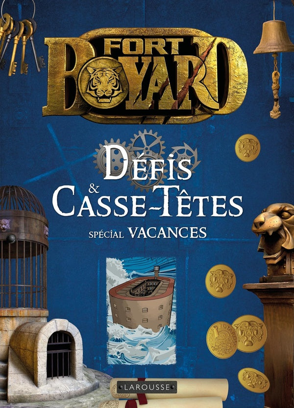Défis & casse-têtes spécial vacances ; Fort Boyard ; Cahier de vacances adultes
