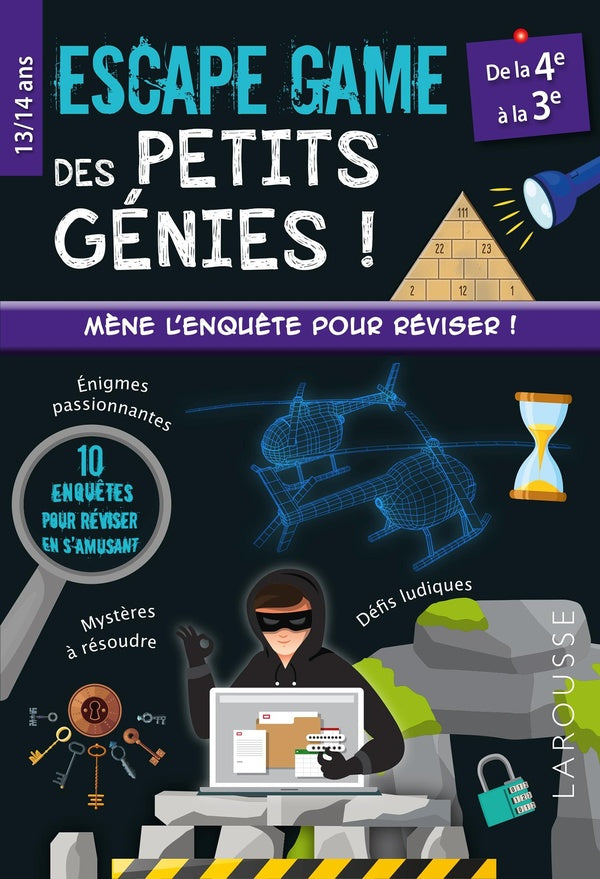 Escape game des petits génies ! : De la 4e à la 3e