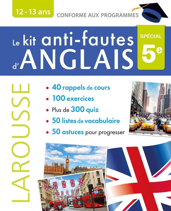 Le kit anti-fautes d'anglais ; 5e