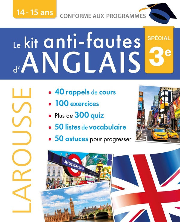 Le kit anti-fautes d'anglais ; 3e