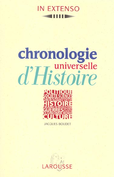 Chronologie universelle d'histoire