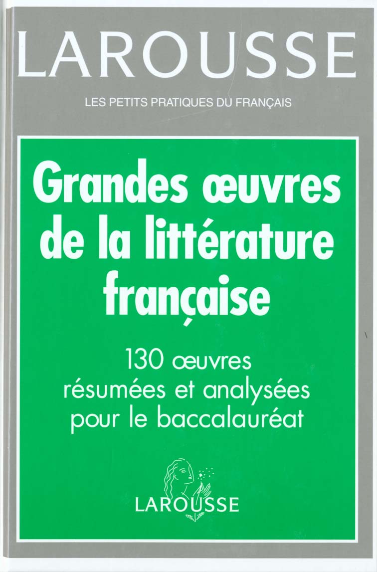 Les grandes oeuvres de la litterature francaise