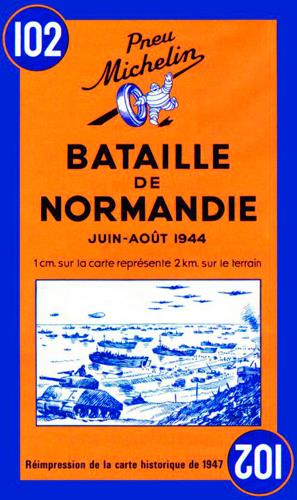 Cartes thematiques et touristique ; bataille de normandie