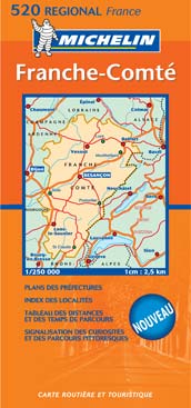 Carte routiere 520 franche comte 2007 - flash vidéo