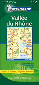Carte zoom 112 vallee du rhone - flash vidéo