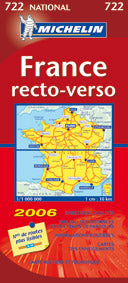 Carte routiere 722 france recto-verso 2006 (édition 2006) - flash vidéo