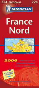 Carte routiere 724 france nord 2006 - flash vidéo