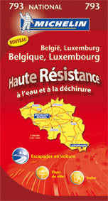 Carte routiere benelux haute resistance 2006 - flash vidéo