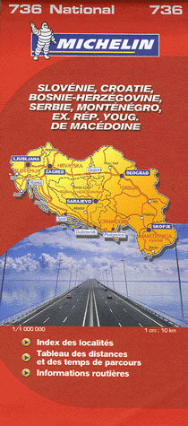 Slovénie, Croatie, Bosnie-Herzégovine, Serbie, Monténégro, ex rép. youg. de Macédoine - flash vidéo