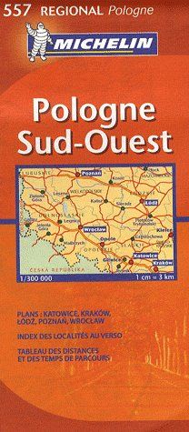 Carte routière régionale 557 ; Pologne sud-est - flash vidéo
