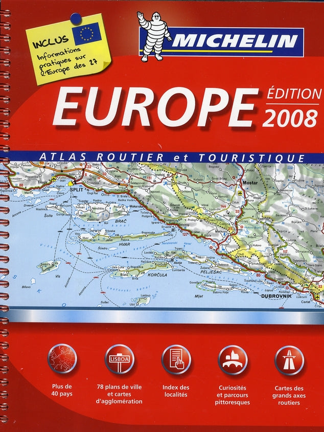 Europe atlas (édition 2008)