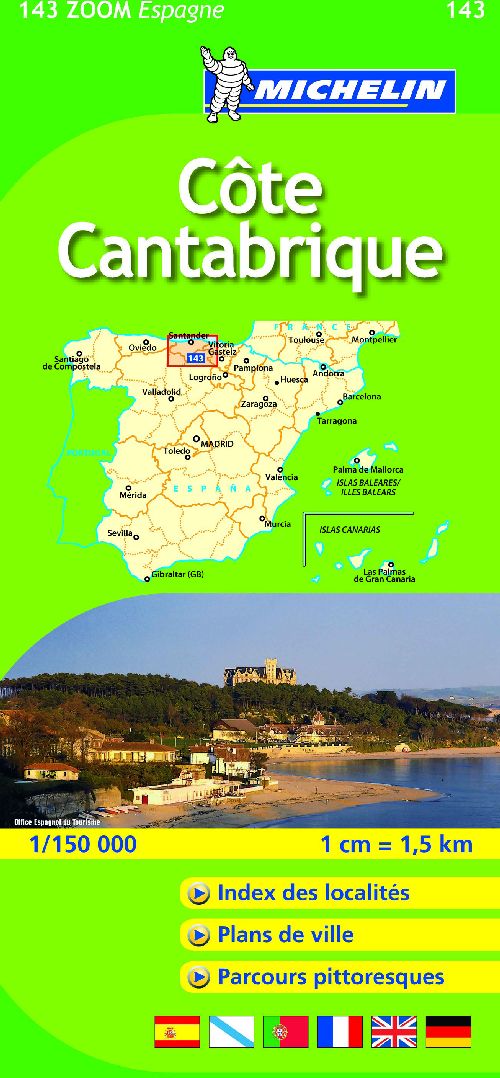 Cartes Zoom n.143 : côte Cantabrique (édition 2010)