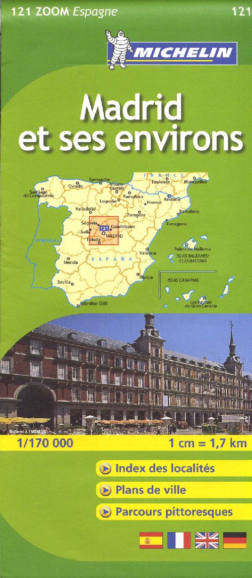 Cartes Zoom : Madrid y alrededores (édition 2010)