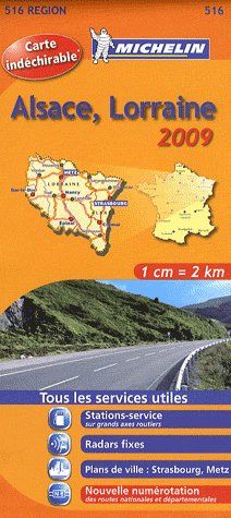 Carte routière Alsace Lorraine 2009 - flash vidéo