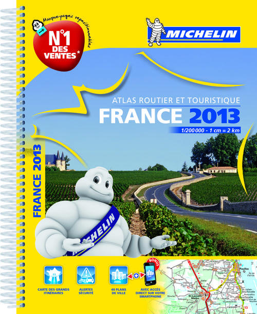 Atlas routier et touristique : France (édition 2013)
