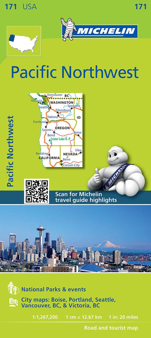 Cartes Zoom : Pacific Northwest