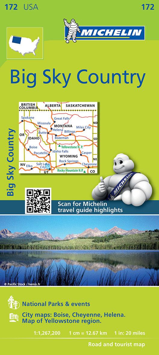 Cartes Zoom : big sky country