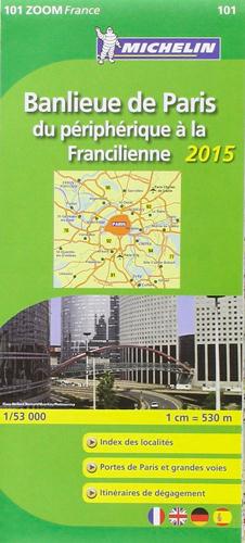 Cartes Zoom : banlieue de Paris, du périphérique à la francilienne (édition 2015)