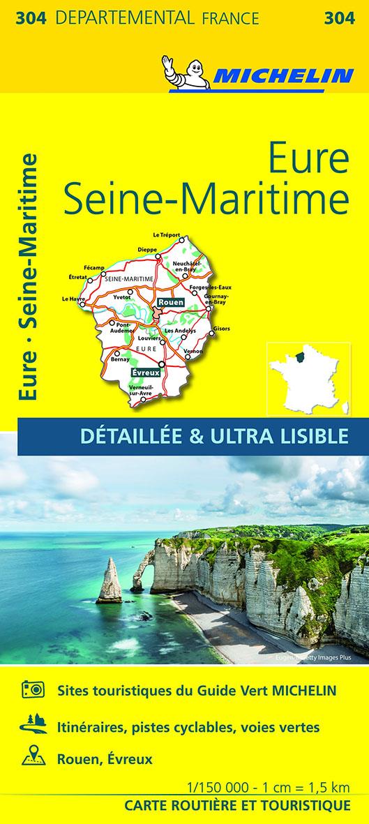 Cartes départementales n.304 : Eure, Seine-Maritime