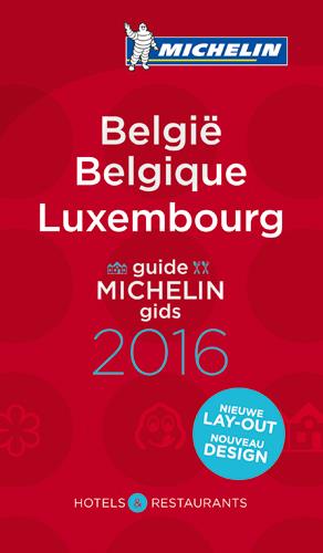 Guide rouge Michelin : Belgique, Luxembourg (édition 2016)