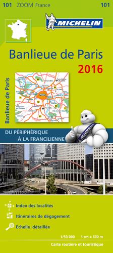 Cartes Zoom n.101 : banlieue de Paris