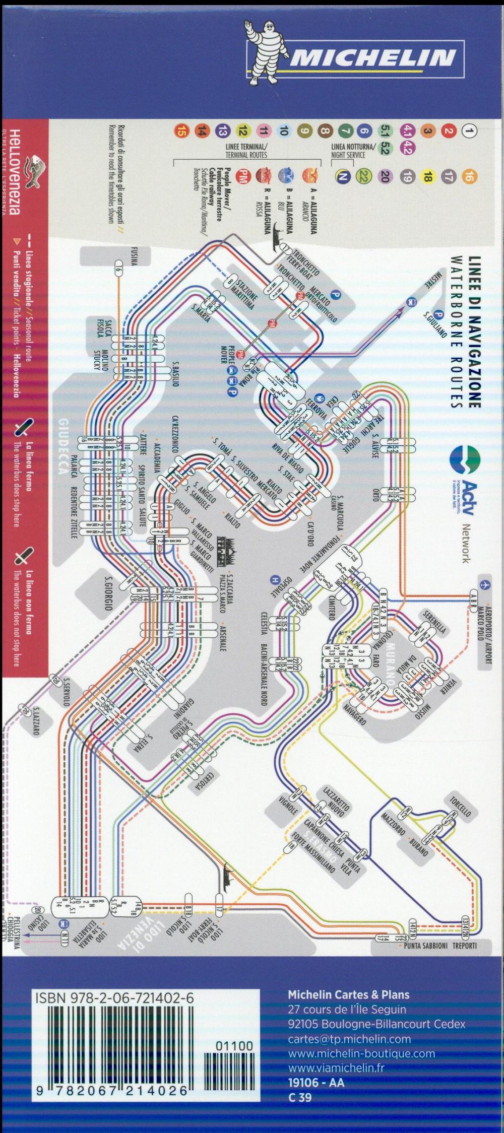 Plan venise (plastifie)