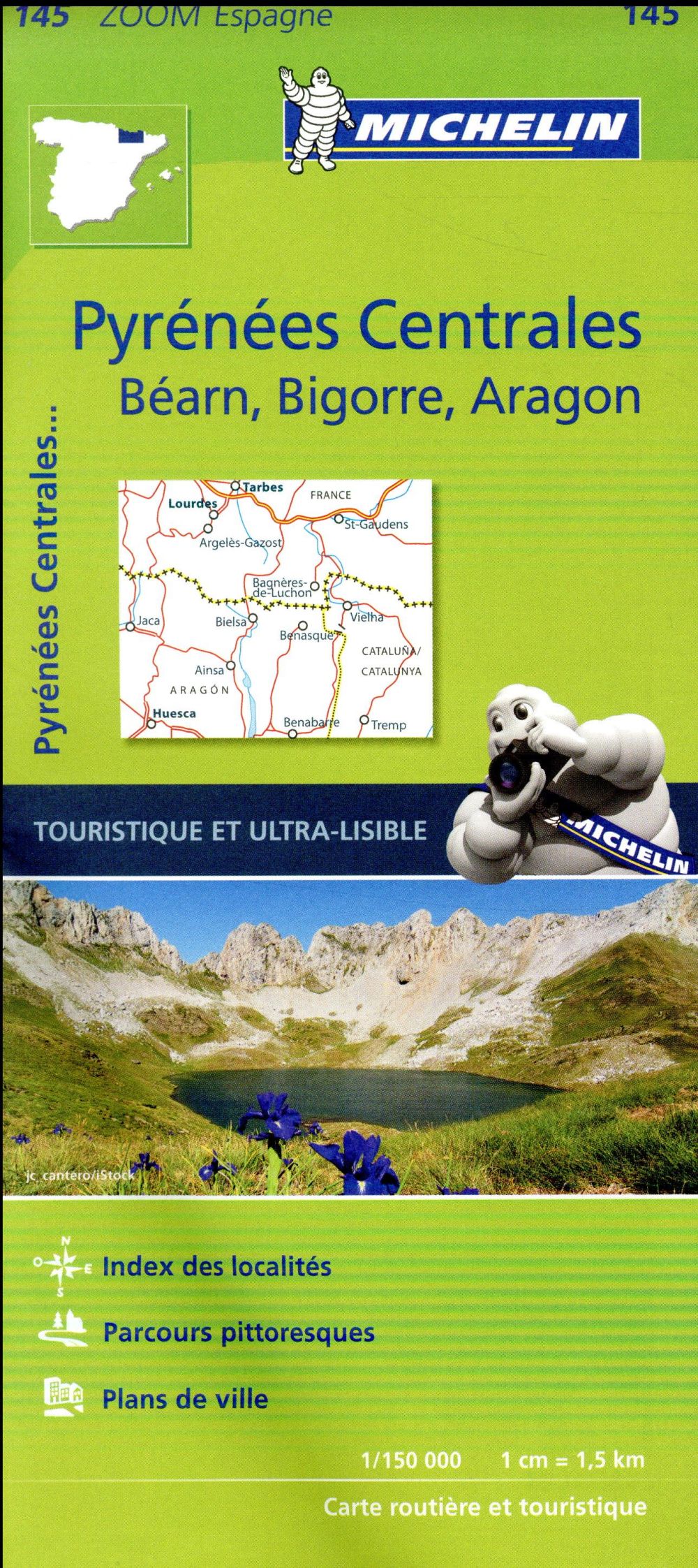Cartes Zoom n.145 : Pyrenées centrales ; Béarn, Bigorre, Aragon