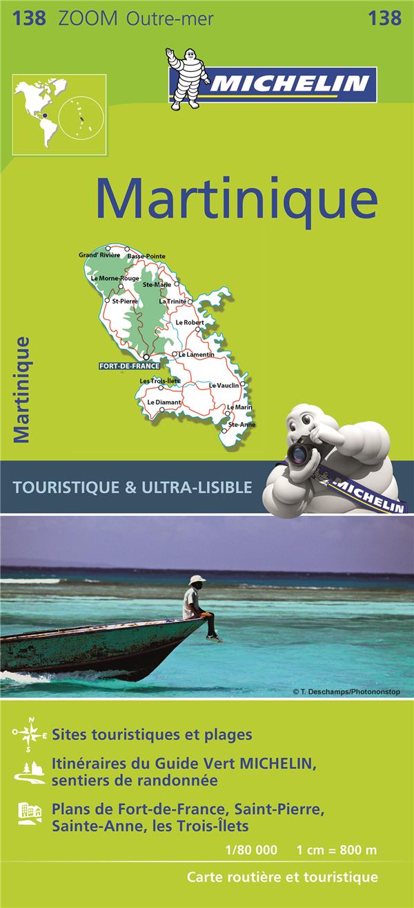 Carte zoom martinique