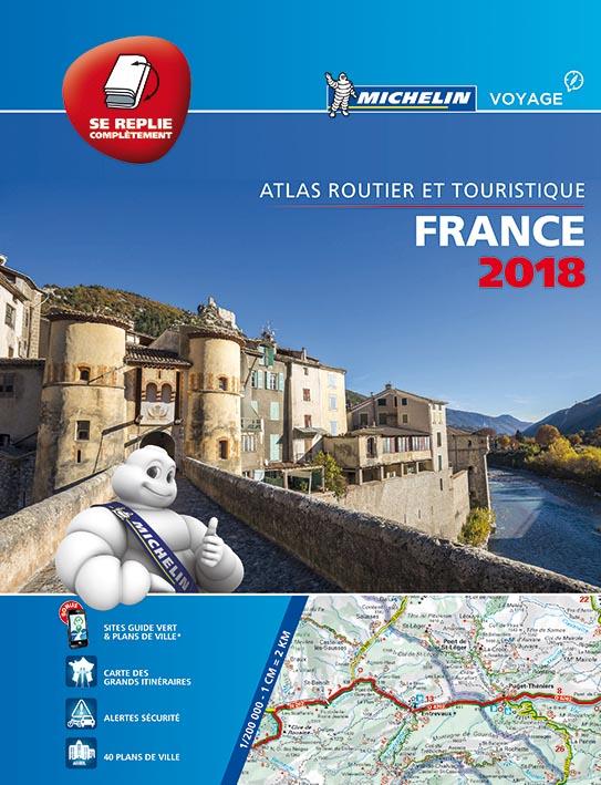 France ; atlas routier et touristique (édition 2018) - flash vidéo