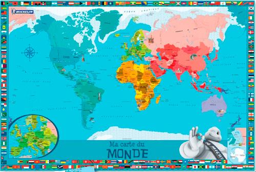 Ma carte du monde (édition 2017)