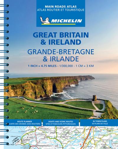 Atlas great britain & ireland / grande-bretagne & irlande (a4 - spirale)