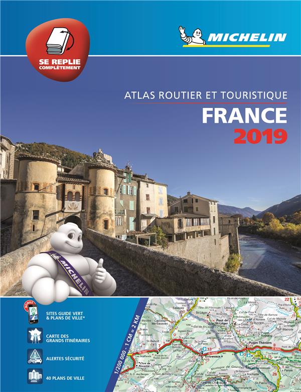 France ; atlas routier et touristique (édition 2019) - flash vidéo