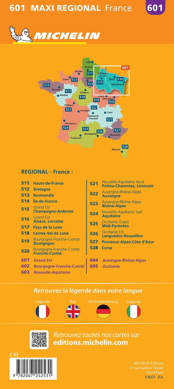 Régions Grand Est