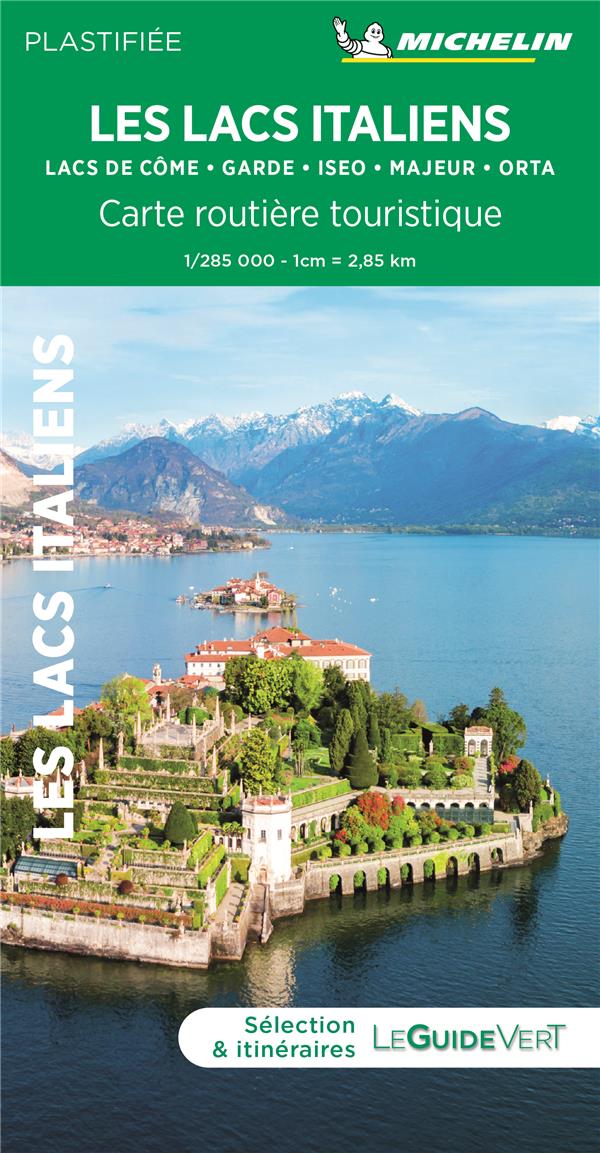 Cartes routieres et touristiqu - carte lacs italiens - milan