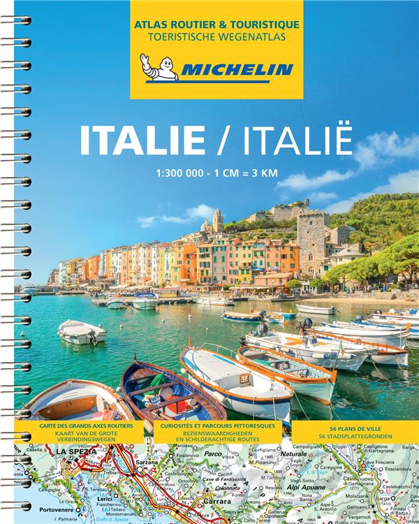 Italie : atlas routier et touristique