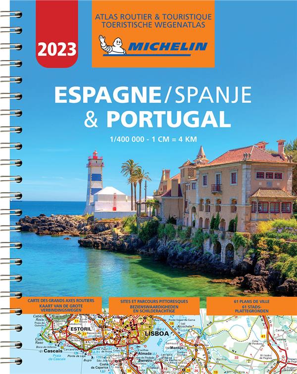 Espagne & Portugal : atlas routier et touristique (édition 2023) - flash vidéo