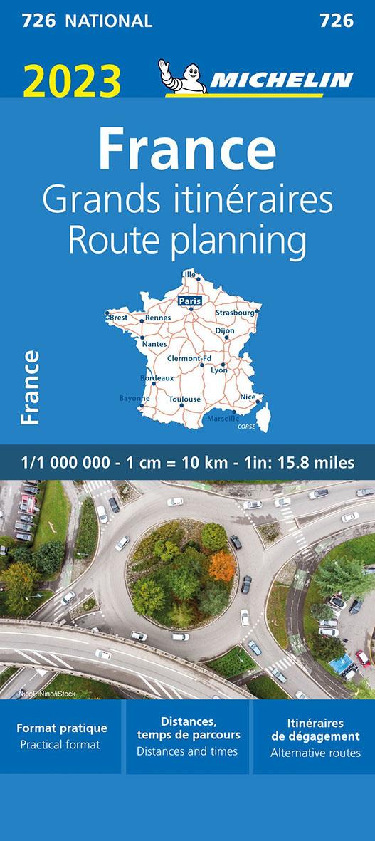 France : grands itinéraires ; route planning (édition 2023) - flash vidéo