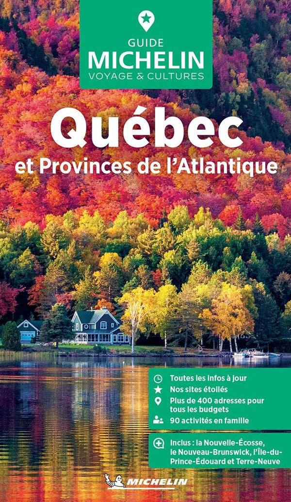 Le guide vert : Québec et provinces de l'Atlantique (édition 2025)